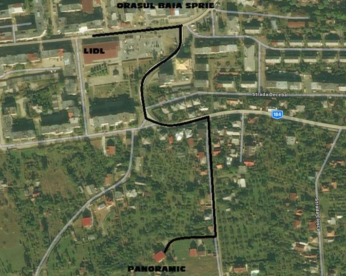 Panoramic Hotel Baia-Sprie Ngoại thất bức ảnh